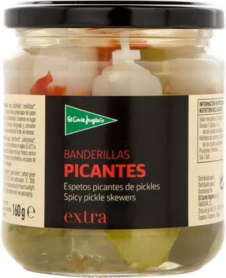 Banderillas picantes frasco El Corte Inglés 10 g, code 8433329085038