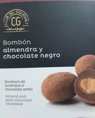 Bombon de almendra y chocolate negro el corte ingles , code 8433329101578