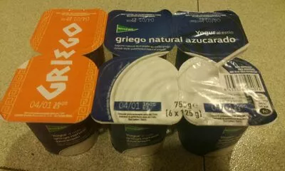 Yogur griego natural azucarado El Corte Inglés 750 g, code 8433329104074