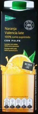 Naranja Valencia late El Corte Inglés , code 8433329108485