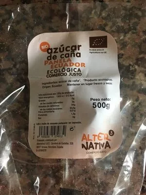 Azúcar de caña panela ecuador Alternativa 3 500 g, code 8435030574832