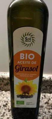 Aceite de girasol Sol Natural , code 8435037840145