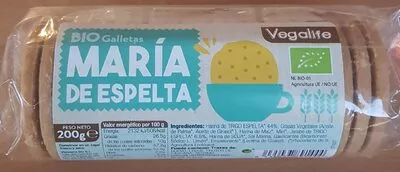 Galletas Maria de espelta  200 g, code 8435037891444