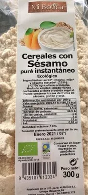 Cereales con sesamo  300 g, code 8435107613334