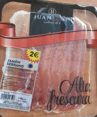 Jamón Serrano Juan Luna , code 8435115047527