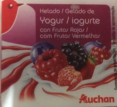 Helado de yogurt con frutos Auchan , code 8435130100337