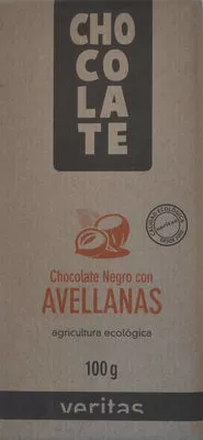 Chocolate negro con almendras Veritas 100 g, code 8435173004548