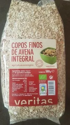 Copos De Avena Finos Eco Veritas 500G Veritas , code 8435173007099