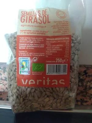 Semillas de girasol  250 g, code 8435173007709