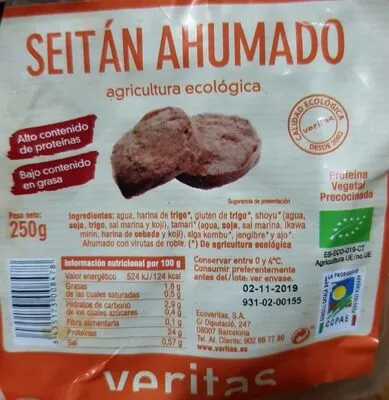 Seitán ahumado  250 g, code 8435173008478