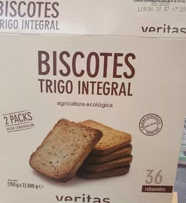 Biscotes Trigo Integral Veritas 300 g, code 8435173009543