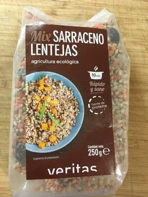 Mix sarraceno lentejas Veritas 250 g, code 8435173009956