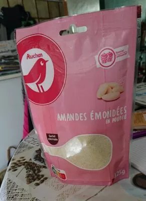 Amandes émondées en poudre Auchan , code 8435177052811