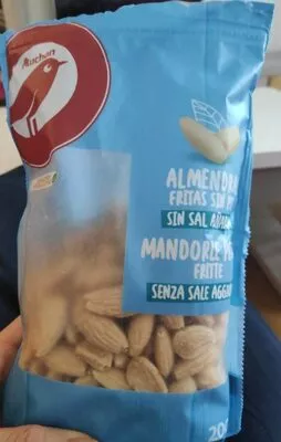 Almendras fritas sin sal Auchan , code 8435177058660