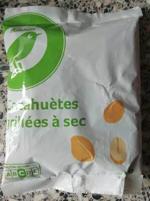 Cacahuètes grillées à sec Auchan , code 8435177059896