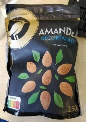 Amandes décortiquées Auchan 150 g, code 8435177060038