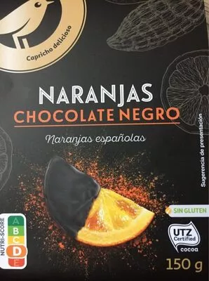 Naranjas Chocolate negro Auchan 150 g, code 8435177061752