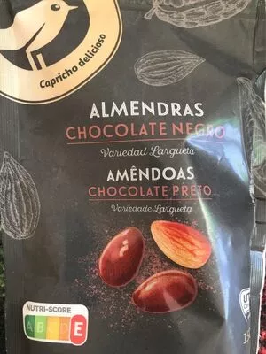 Almendras chocolate negro Auchan , code 8435177061790