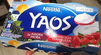 Yaos yogurte con frambuesa Nestlé , code 8435257052502