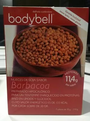 Nueces de soja sabor barbacoa Bodybell , code 8435337500350