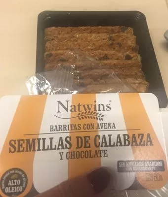 Barritas de Avena y Espelta Natwins 80g, code 8435351499791