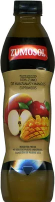 Zumo de manzanas y mangos exprimidos Zumosol 850 ml, code 8435425100295