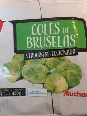 Coles de bruselas Auchan 450 g, code 8435434307371