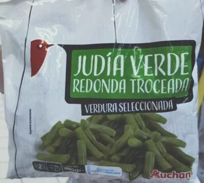 Judía verde redonda troceada Auchan 400 g, code 8435434307524