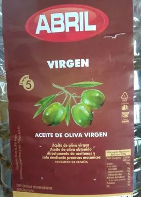 Aceite de oliva virgen Abril , code 8436001253084