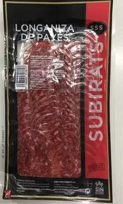 Longaniza de payes subirats , code 8436004313617