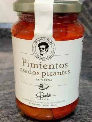 Pimientos asados picantes prada a tope , code 8436007120021