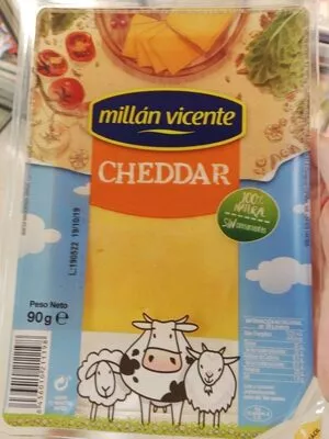 Cheddar Millán Vicente 90 g, code 8436010211198