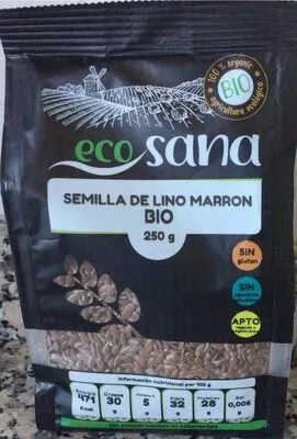 Semilla de lino marrón ecosana , code 8436012944353