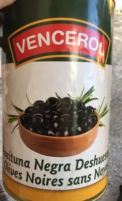 Olives Noires sans Noyaux Vencerol , code 8436012965228