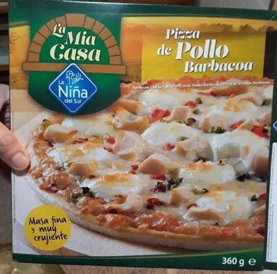 Pizza de pollo barbacoa la niña del sur , code 8436021258489