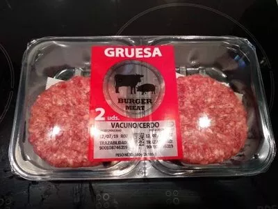 BURGUER MEAT VACUNO-CERDO GRUESA mercadona 360 g, code 8436021411426