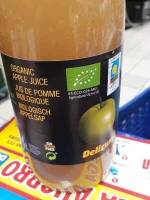 Zumo de manzana ecológico delizum , code 8436029241186