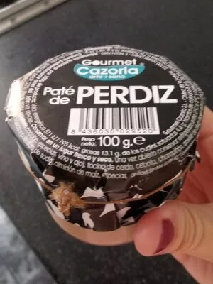 Paté de perdiz Gourmet Cazorla 100 g, code 8436030029520