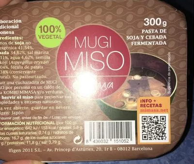 Miso Mimasa 3oo, code 8436032151052