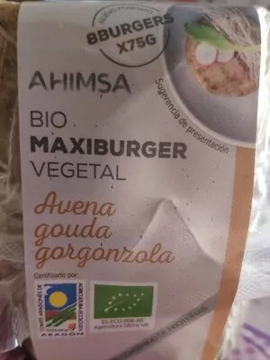 bio maxiburger vegetal Ahimsa , code 8436033362563