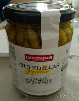 Guindillas "piparras" Dontapas , code 8436033870983