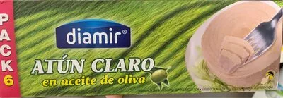 Atún claro en aceite de oliva Diamir , code 8436033876510