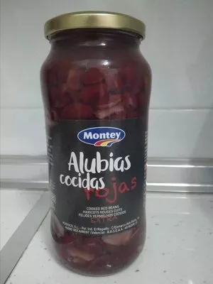 Alubias cocidas rojas Montey , code 8436033876763