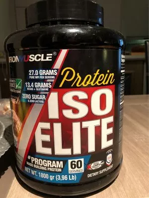 Iso Elite Iron Muscle , code 8436035247721