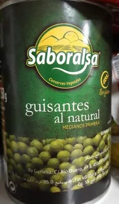 Guisantes al natural saboralsa , code 8436036060800