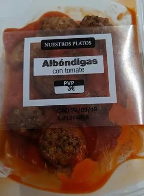 Albóndigas con tomate carrefour , code 8436038375391