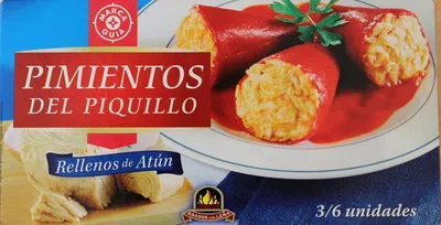 Pimientos del piquillo rellenos de atún Marca Guía 3 à 6 unités, 250mL, 240g, code 8436039744547