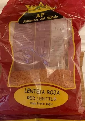 Lenteja roja  1 kg, code 8436042561025