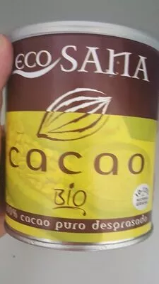 Cacao puro desgrasado ecosana , code 8436044511578