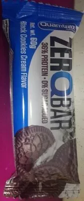 ZerQbar Black Cookies Cream Flavor Quamtrax , code 8436046973848